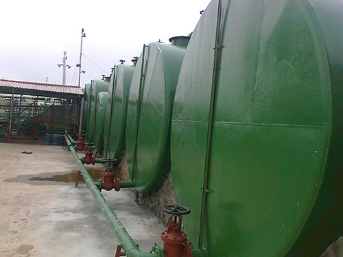 Hệ thống bình chứa trong kho - Công Ty TNHH Thiết Bị Xăng Dầu Thăng Long